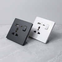 Prise murale USB Type-C BENDI C45 16A 18W IP22 pour usage hospitalier, ignifuge, mise à la terre standard, 250V, Chine