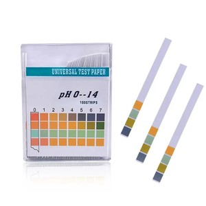 <span class=keywords><strong>Bandelettes</strong></span> de <span class=keywords><strong>test</strong></span> PH portables d'approvisionnement d'usine gamme de PH 0-14 pour usage domestique/<span class=keywords><strong>bandelettes</strong></span> de <span class=keywords><strong>test</strong></span> de laboratoire/<span class=keywords><strong>piscine</strong></span> - Product Image 2
