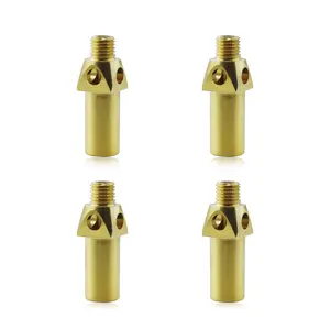 Heavy Duty Brass Natural Gas Jet Gas Burner Tips Propane Replacement Tip Nozzle Jet