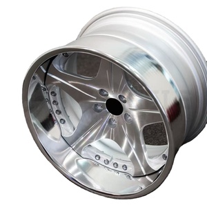 Jantes forgées personnalisées LSGZL, deux pièces, polies/brossées, 18, 20, 22, 24 pouces, 5x127, 5x130, pour voitures de classe F, Chevrolet, <span class=keywords><strong>Oldsmobile</strong></span> - Product Image 2