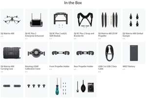 Dron Matrice 400 RTK Versión Global Original, Cámara 4K HD, GPS, Plataforma de Larga Duración, Detección de Obstáculos a Nivel de Línea Eléctrica, M400 - Product Image 6