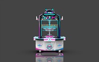Machine à cadeaux style cyberpunk à fort potentiel de revenus pour tous les âges - Cat Team