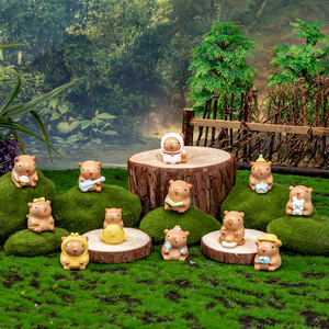 Piggy's Daily Life Part 3 Cute Cartoon Resin Animal Ornaments For Desktop Home Decoration Youth Gift - Product Image 2