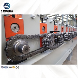 Macchina per la produzione di tegole in <span class=keywords><strong>lamiera</strong></span> d'acciaio a rullatura, con sistema di bloccaggio automatico a giunto verticale, per la formatura di coperture metalliche - Product Image 4