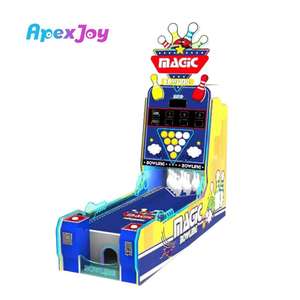 Real Ball <span class=keywords><strong>Bowling</strong></span> - Máquina de Juego de Bolos Arcade, Simulador de Bolos Comercial que Funciona con Monedas, Equipo de Entretenimiento, Directo de Fábrica - Product Image 1