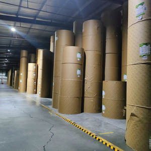 Wholesale <b>Brown</b> Color40- 50G-80 MF Kraft <b>Wrapping</b> <b>Paper</b> in Rolls - Product Image 3