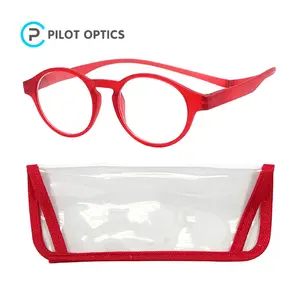 Pilot optik Großhandel neuesten Klick magnet hängen am Hals Lesebrille