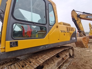 Excavadora sobre orugas Volvo de 21 toneladas usada Caterpillar Mini modelo excelente rendimiento bomba de motor Cat barata núcleo de engranaje de Motor - Product Image 3