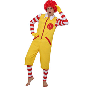 Disfraz de Ronald McDonald Manyusha para Adultos, Traje de Payaso para Halloween, Conjunto Primavera 2026 - Product Image 1