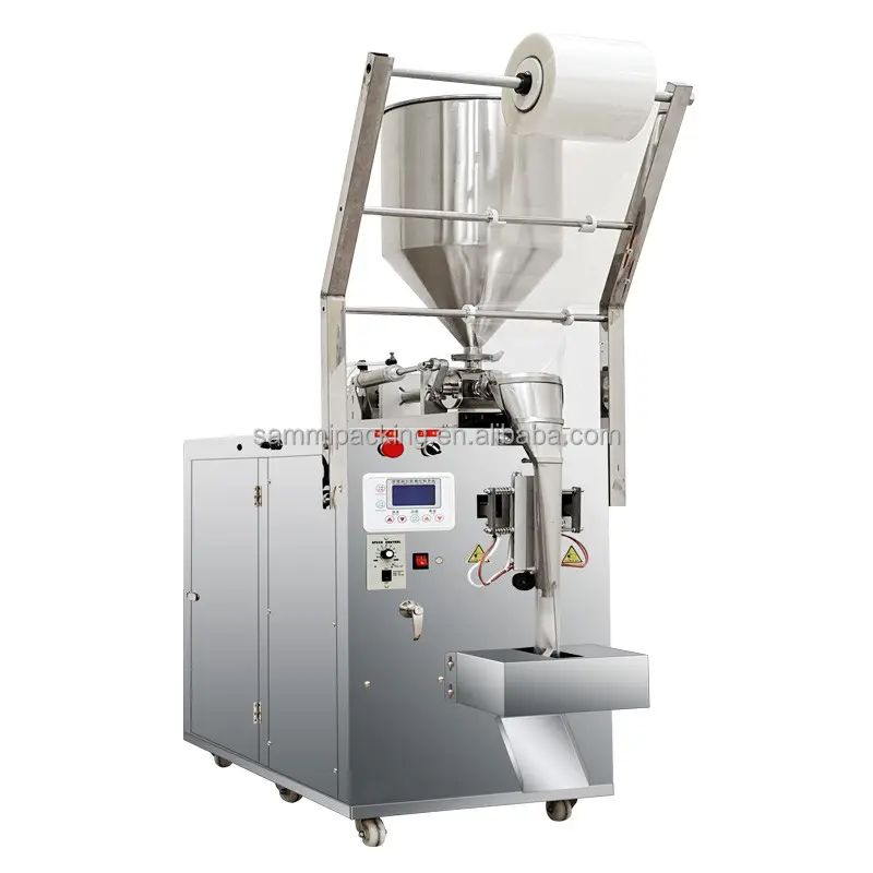 High quality sachet liquid detergent/cosmetic/shampoo paste filling package machinery