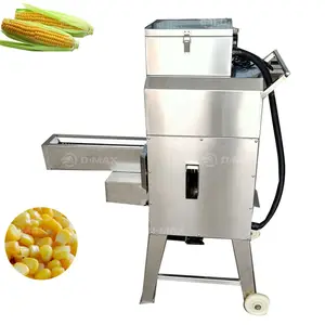 Nuevo diseño Industrial Corn Sheller Wet Fresh Sweet Corn Husker Sheller Trilladora Unidad de desgranadora de maíz cocido