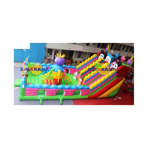 ของเล่นกลางแจ้งสนามเด็กเล่นยักษ์พองมหาสมุทรสวน Funcity,อุปกรณ์สนามเด็กเล่นกลางแจ้งพอง - Product Image 1