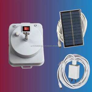 Aerogato de Velocidad Ajustable con Motor Solar, Motor Eléctrico Colgante con Batería, Giratorio Multiusos para Decoración de Jardín Exterior - Product Image 5