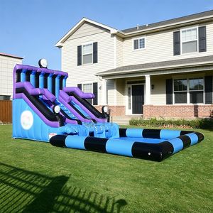 Toboggans aquatiques portables, palmiers, longs toboggans aquatiques, toboggans aquatiques gonflables personnalisés pour adultes - Product Image 1