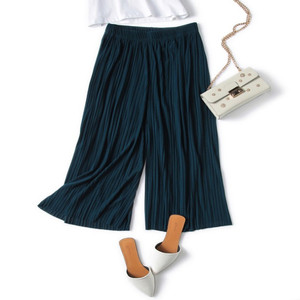 <span class=keywords><strong>Pantaloni</strong></span> Vintage a Gamba Larga da Donna, <span class=keywords><strong>Vita</strong></span> Alta <span class=keywords><strong>con</strong></span> <span class=keywords><strong>Elastico</strong></span>, Tinta Unita, Traspiranti, Lunghezza alla Caviglia, <span class=keywords><strong>in</strong></span> Poliestere - Product Image 3