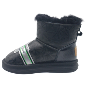 YL-1963 Botas de Nieve para Niños al por Mayor, Negras, Modernas, Unisex, Térmicas, Cálidas, para Invierno - Product Image 1