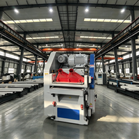 Raboteuse à bois double face robuste, haute puissance, automatique, pour le travail du bois dur et du bois tendre