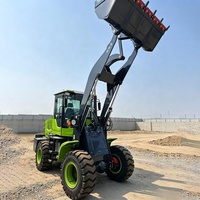 Pala Gommata Elettrica a Batteria per Costruzioni Stradali, Capacità di Salita 30 Gradi, 4WD, Alta Altezza di Scarico, 1 Anno di Risparmio Energetico