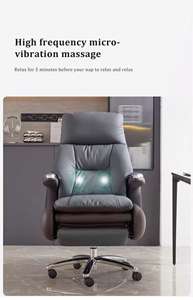 2025 Modern Luxury Executive Drehstuhl Neues Design handbuch/Elektrischer Liegestuhl für den Heimgebrauch Synthetischer Bürostuhl - Product Image 5