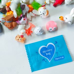 Mignon Résine Animaux Charmes Aveugles Sacs Minuscule Miniature <span class=keywords><strong>Mini</strong></span> Figurine Jouets avec Sac Mystère Surprise Jouer Maison de Poupé<span class=keywords><strong>e</strong></span> Accessoires - Product Image 2