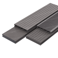 Planche de terrasse en composite bois-plastique, surface à grain de bois, faible entretien, économique, imperméable, écologique