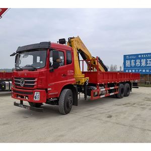 Suministro Directo de Fábrica, Camión Grúa Dongfeng K5 6x4 de 16 Toneladas con Brazo Plegable para Elevación y Transporte de Equipos Pesados - Product Image 2
