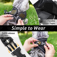 Harness & Tali Kucing Bahan Nylon Mewah, Ringan, Bernapas, Anti Lepas, Dapat Disesuaikan, untuk Anak Kucing