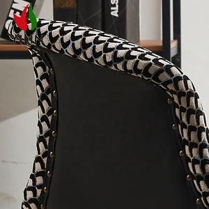 Telas de Tapicería con Forma de Cola de <span class=keywords><strong>Ballena</strong></span> <span class=keywords><strong>Azul</strong></span> C091Yilin, Asiento de Silla, Sillas de Lujo para Sala de Estar - Product Image 6