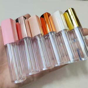 Tubes de gloss à lèvres carrés et ronds personnalisables avec logo imprimable - Product Image 3