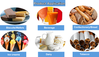 Poudre et liquide de qualité alimentaire supérieure I+G