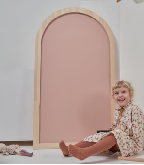 Pizarra <span class=keywords><strong>de</strong></span> <span class=keywords><strong>madera</strong></span> con arco magnético, producto <span class=keywords><strong>de</strong></span> goma educativo para niños con marco - Product Image 2