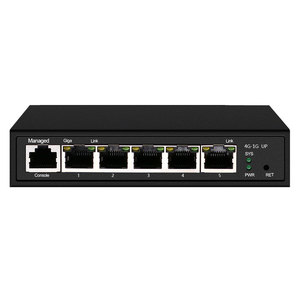 Web Thông Minh Máy tính để bàn VLAN QoS 5-Port <span class=keywords><strong>Gigabit</strong></span> Lớp 2 Quản Lý chuyển đổi cho văn phòng SOHO khách sạn - Product Image 2