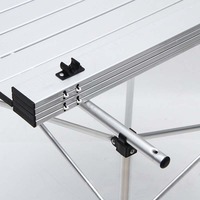 Table pliante portable en alliage d'aluminium ultralégère pour camping et pique-nique avec sac de transport pour barbecue en extérieur – Vente en gros