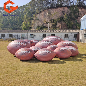 Globo Publicitario Gigante Inflable con Forma <span class=keywords><strong>de</strong></span> Balón <span class=keywords><strong>de</strong></span> Rugby, Fútbol Americano y Fútbol para Eventos Deportivos - Product Image 1