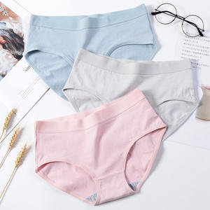 Slip da <span class=keywords><strong>Donna</strong></span> all'Ingrosso a Vita Media, Comodi e Traspiranti, Tinta Unita, Senza Cuciture - Product Image 2