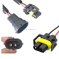 2-poliges wasserdichtes Auto-Anschluss kabel Kfz-Stecker Buchse Stecker Buchse Enthält Anschluss dichtung Kupfer Kontakt material
