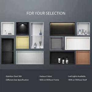 Nicho de Pared Empotrado Moderno de 16x14 Pulgadas con Estante de Almacenamiento para Baño y Cocina, Duradero, Garantía de 2 Años, Mercado Estadounidense - Product Image 6