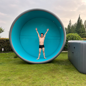Piscine gonflable en PVC pour villa privée, piscine <span class=keywords><strong>aquatique</strong></span> portable et pliable pour l'extérieur, piscine de relaxation et de jeux aquatiques à domicile - Product Image 5