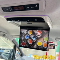 Moniteur de plafond pour voiture Android 13 de 11,6 pouces, 32 Go/64 Go, écran tactile universel, stéréo WIFI USB pour lecteur multimédia vidéo 1080P