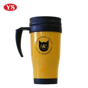 Tazas <span class=keywords><strong>de</strong></span> Café <span class=keywords><strong>de</strong></span> Plástico Personalizadas <span class=keywords><strong>de</strong></span> Doble Pared <span class=keywords><strong>de</strong></span> 14 oz <span class=keywords><strong>de</strong></span> Grado Alimenticio con Asa - Product Image 4