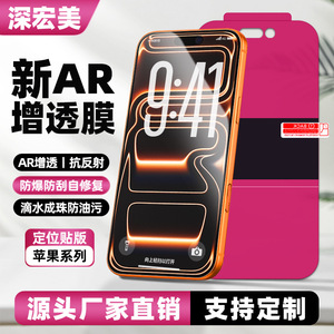 ฟิล์มกันรอยหน้าจอแบบ AR ป้องกันแสงสะท้อน ความคมชัดสูง สำหรับ Apple iPhone 16 Pro - Product Image 2