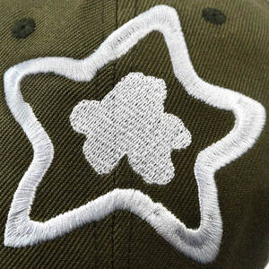 Gorras de Béisbol de Diseño Premium al por Mayor, Bordado de Estrella Y2K, Verde Oliva, MOQ Bajo, de Algodón, para Hombre - Product Image 6