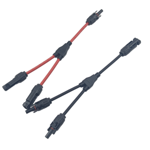 Conector en Y Holy 2 en 1 de 4 mm² para cable solar MCX de 2 polos para aplicaciones de energía en sistemas solares - Product Image 1