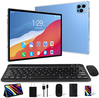 Tablette Android 14 10,1 pouces à bas prix d'usine, avec SIM 5G et Wi-Fi, pour les affaires, l'apprentissage et le divertissement, processeur Qualcomm 615
