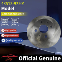 Disque de frein avant pour Toyota DUET Daihatsu Duet FRONT DISC DUET 43512-97201 Disques de frein avant