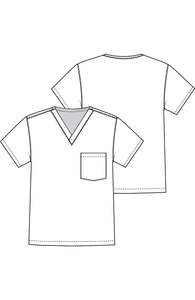Conjuntos de Uniformes Médicos Antibacterianos, Ecológicos y Anti-Fluidos para Uso Hospitalario, Unisex, Tallas Grandes - Product Image 5