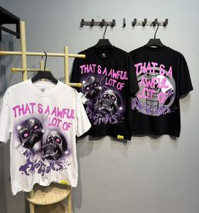 T-shirt da uomo all'<span class=keywords><strong>ingrosso</strong></span> di marca di design con stampa 'THAT'S AWFUL LOT OF COUGH SYRUP', T-shirt personalizzata streetwear da uomo 'COUGH SYRUP' - Product Image 1