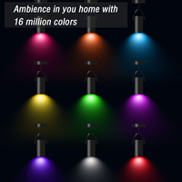 Ampoule LED Intelligente Tuya RGBW A60 GU10 C37 T37 6W 10W Dimmable WiFi Compatible Alexa et Google Home AC85V-265V