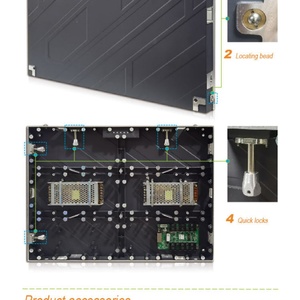 Chất lượng cao không thấm nước trong nhà cho thuê LED Video tường Màn hình hiển thị bảng điều khiển Vios thương hiệu 5 năm Bảo hành 4K độ phân giải p2.5 pixel - Product Image 2