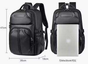 2025 New Unisex High End Sense Large Capacity Lightweight Oxford Zipper Closure Waterproof and Dirt Resistant Backpack - Product Image 2